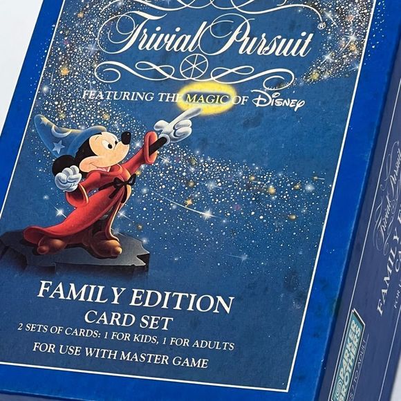 Parker Brother Trivia Pursuit Disney family edition card set game - Picture 7 of 9